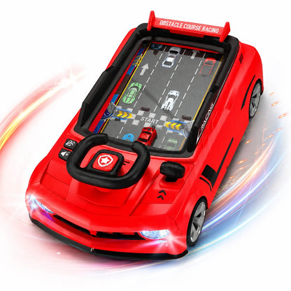 Simulator Auto Interactiv 39.3x24x13.9cm, Masina Interactiva de Politie cu Volan, Lumini si Sunete
